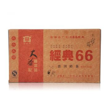 601 经典66普砖普洱茶价格￥3.36万